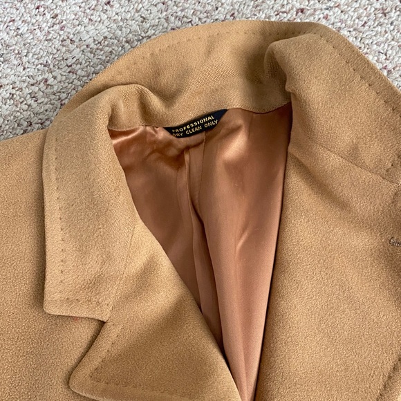 Vintage 100% Cashmere Women's Coat - Picture 2 of 9